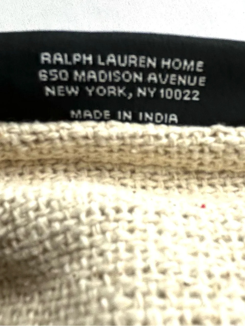 Ralph Lauren Americana Flag Accent Pillow in Red, White & Blue